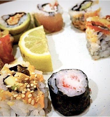 Assortment of Sushi