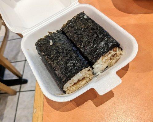 Spam musubi.