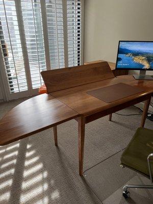 Beautifully restored Herman Miller office desk