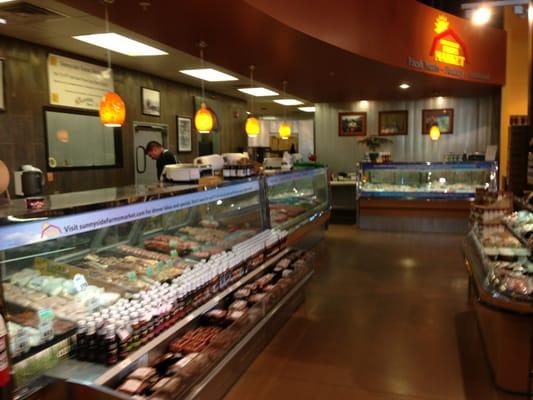 Meat & fish section