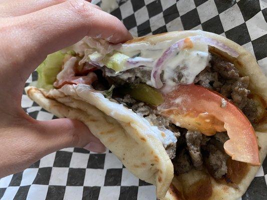 Gyros sandwich