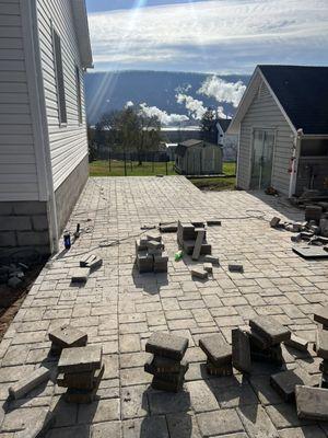 Patio we recently built!