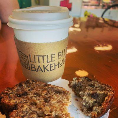 Chocolate chip pumpkin bread - (Un)Official breakfast choice of North Carolina.