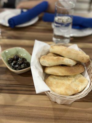 Complimentary Pita + Olive Oil