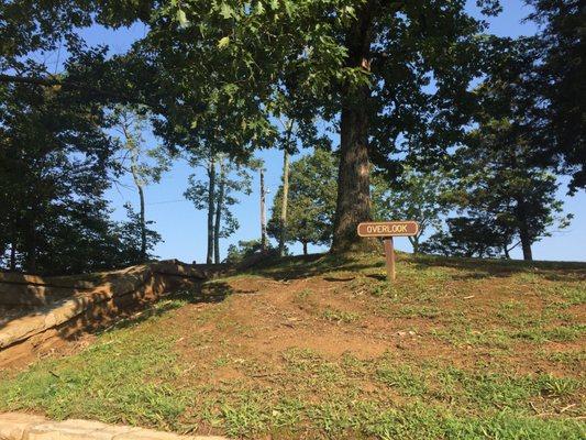 A overlook from the State Park Resort