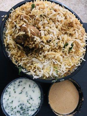 Ordered Hyderabadi Biryani and which had good balance of flavors and spices.