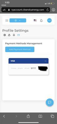 First account not on autopay