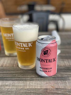 Local brews from Montauk Brewing Co.