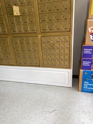 Secured mail here instead of going to post office