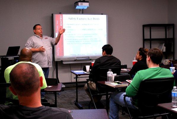 We offer affordable, effective workplace safety training for your team right here at our Highland, IN facility.