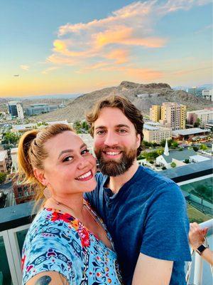 Very cool roof top bar at the Westin, downtown Tempe