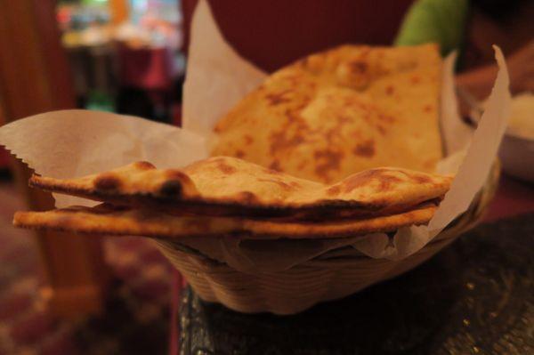 Vegan Roti Bread (order it without butter to be vegan)