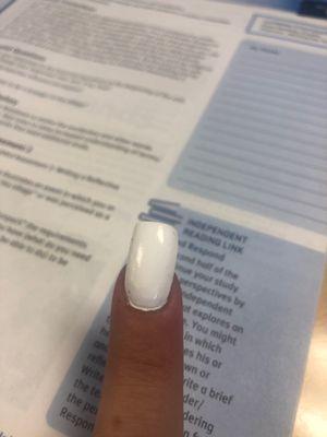 broken nail