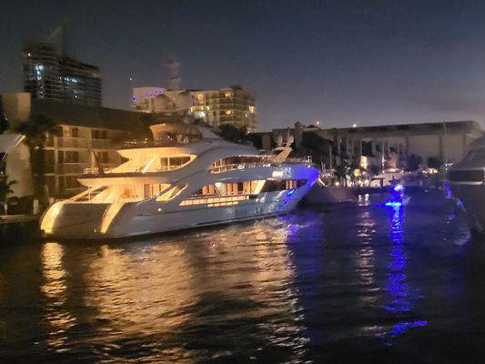 The Intercoastal Waterway,  Ft. Lauderdale, Florida