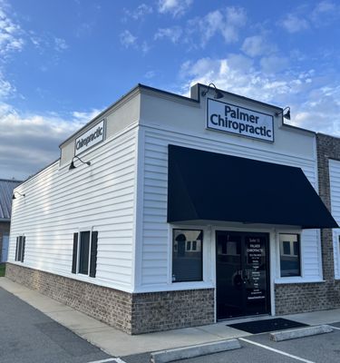 Palmer Chiropractic, a view from Ford Ave