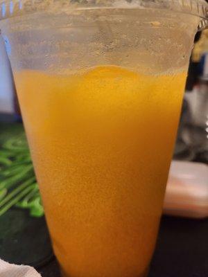 Orange Italian soda.