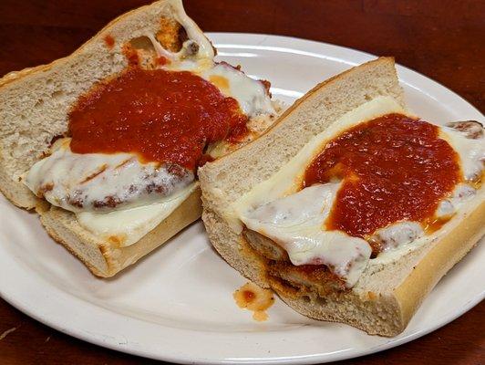 Chicken Parmigiana Sandwich