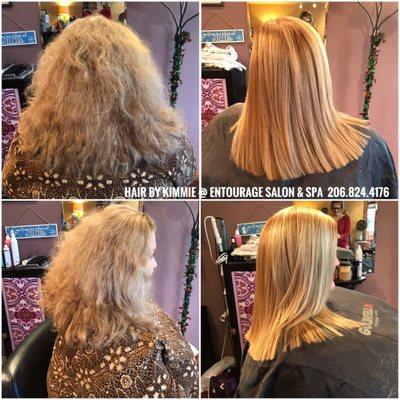 Brazilian Blowout my Kimmie Moore . *Master Certified by Brazilian Blowout *