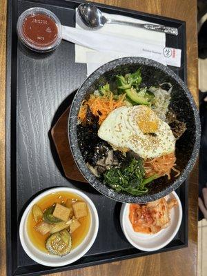 Bibimbap hot stone bowl