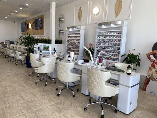 Manicure stations