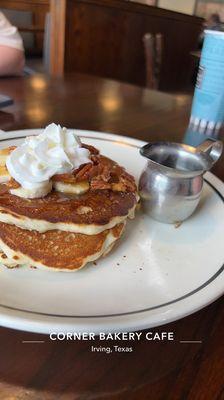 Bananas Foster Pancakes