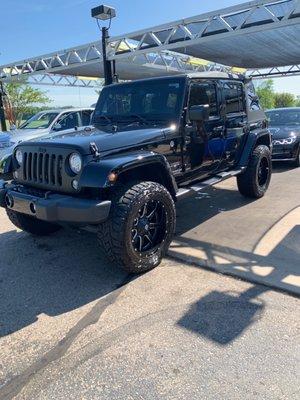 Clean Jeep