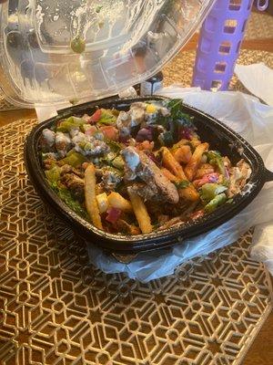 Deja Vu Salad w/Chicken Shawarma