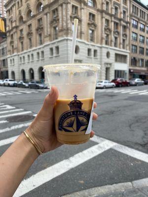 Small iced latte