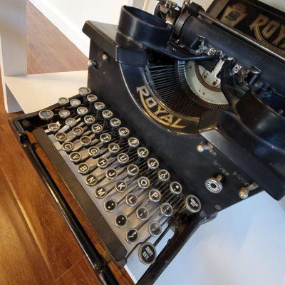 Come see our growing collection of vintage typewriters