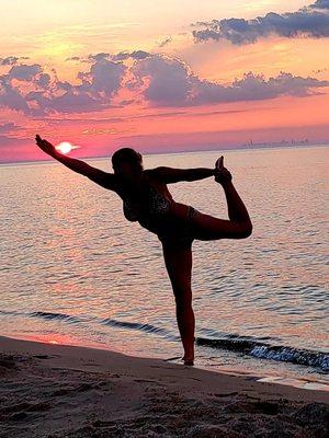 Beach Yoga with Diana