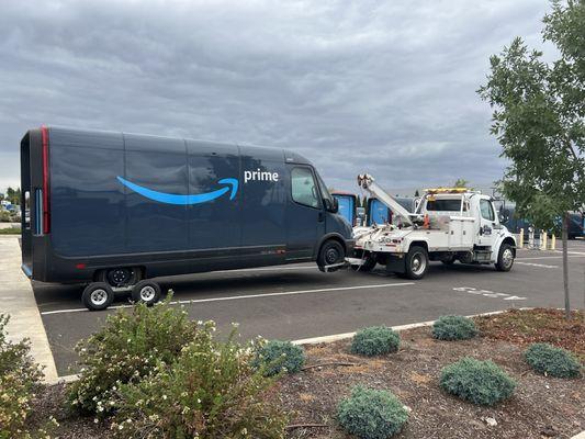 Rivian electric van