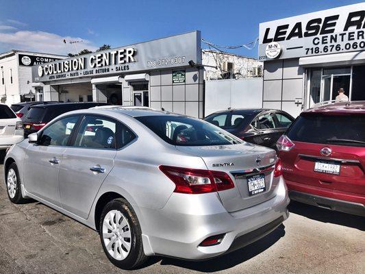 Customer picking up their brand new 2017 Nissan Sentra lease.  CRAZY CHEAP PRICES ! Contact us for more details!