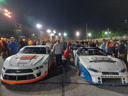 Fan Appreciation Night at Wake County Speedway.