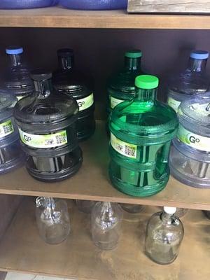 Colored 1 gallon free of BPA