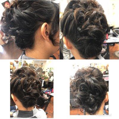 Up do by Olivia