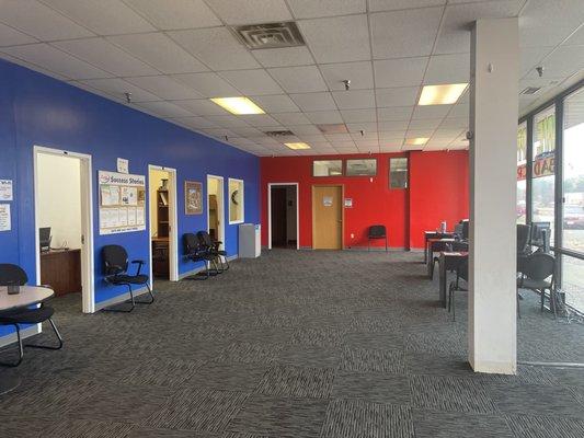 Interior of CarHop of Crystal, Minnesota