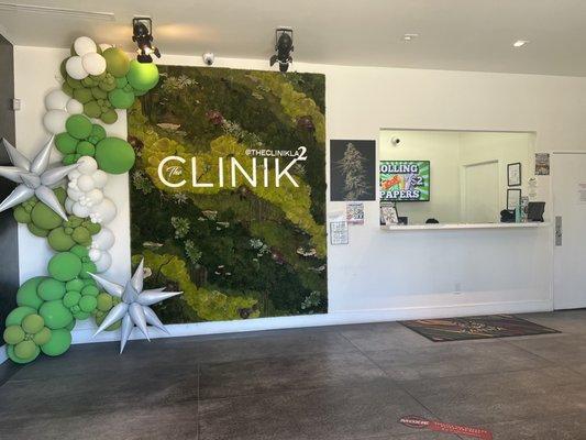 The clinik building and lobby!