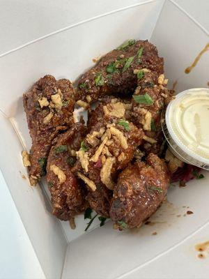 Chipotle Maple Chicken Wings... 5/5 recommend!