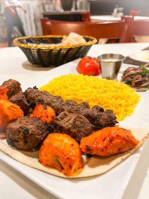 Kabob Combination Plate