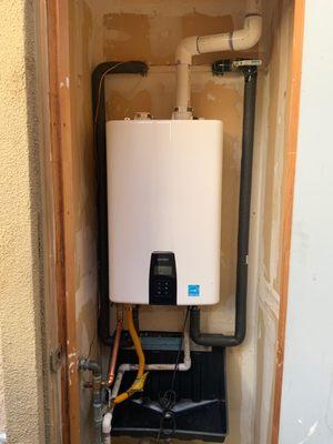 Brand New Tankless Water Heater Install