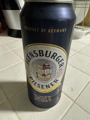 Flensburger Pils from Germany!