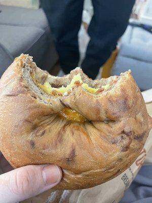 French toast bagel!