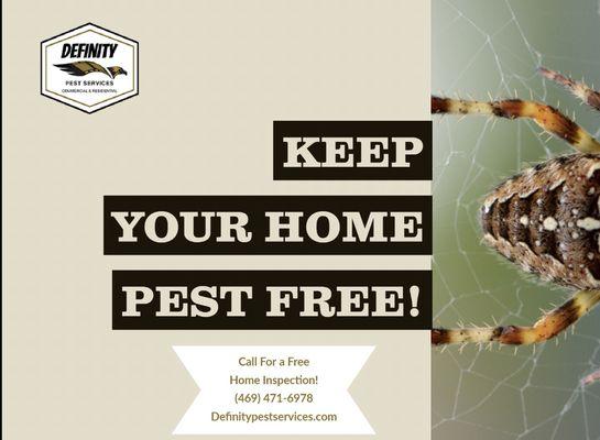 Call for a Free Home Inspection!!