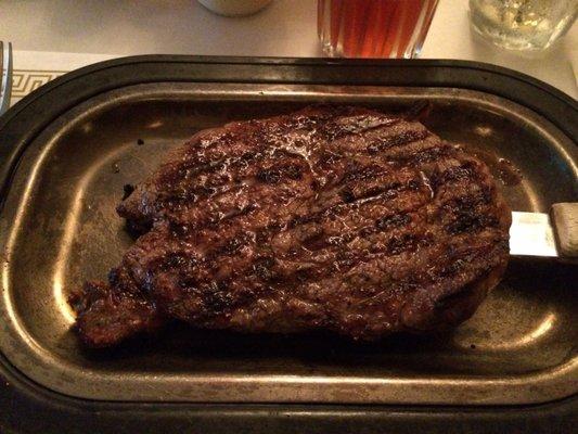 Large Ribeye Steak.