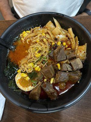 Beef ramen bowl delicious