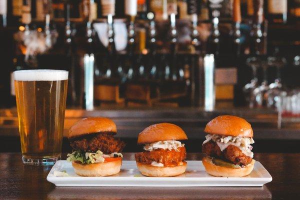 Fried Chicken Sliders