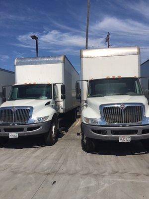 Our trucks - always ready for action.