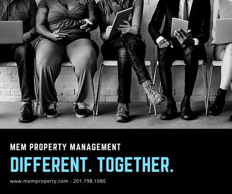 At mem property management, we are proud to have built a company that looks like the communities we serve.