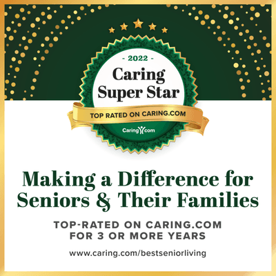 Caring.com Careing Superstar 3 years in a row