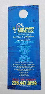 Call The Paint Crew LLC